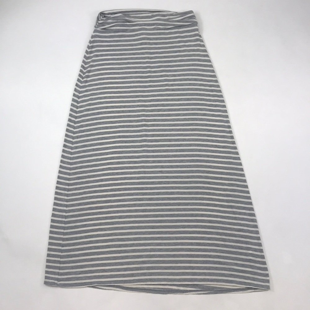 J. Crew Striped Maxi Skirt
